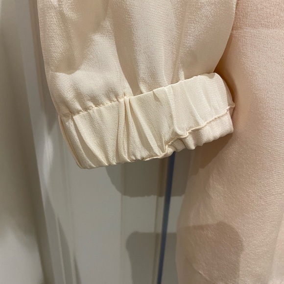 Blush Pink Silk Babaton Aritzia top - Picture 4 of 6